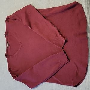 Women's V-neck sweater